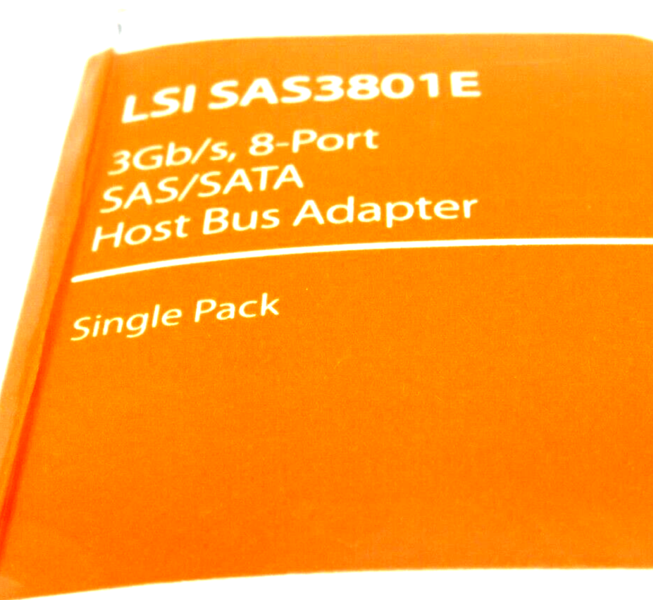 NEW SEALED LSI LOGIC SAS3801E HOST BUS ADAPTER