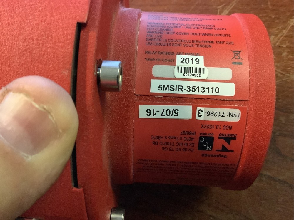 MSA FlameGard 5 MSIR/FL4000H Flame Detector Advanced Multi-Spectrum