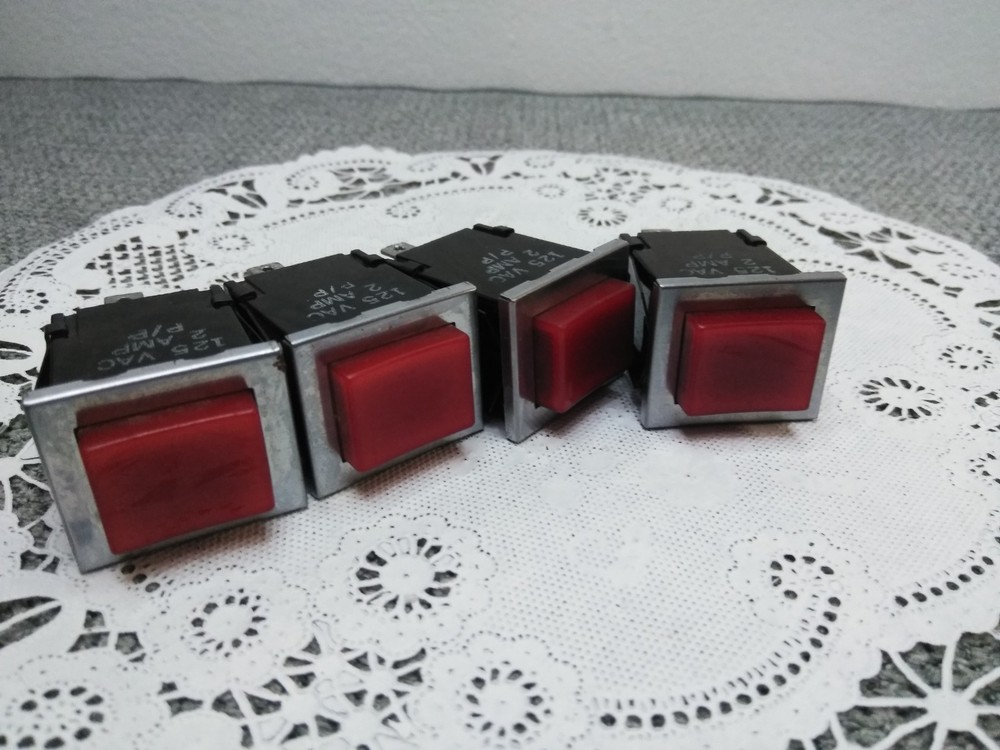 MOLEX INC Switch Push Button - Molex 1175 Neut-Lite 125 VAC / 2-AMP (4PK)