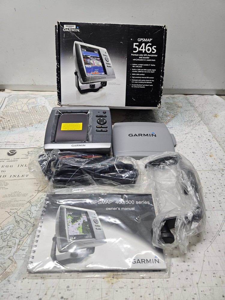 Garmin GPSMAP 546s Color GPS/ Chartplotter /Sounder