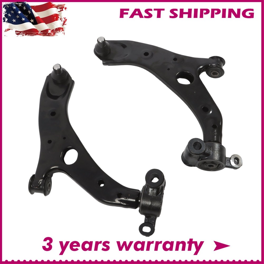 2Pcs Front Lower Control Arm Kit Assembly Driver Passenger for 2014-2018 Mazda 3
