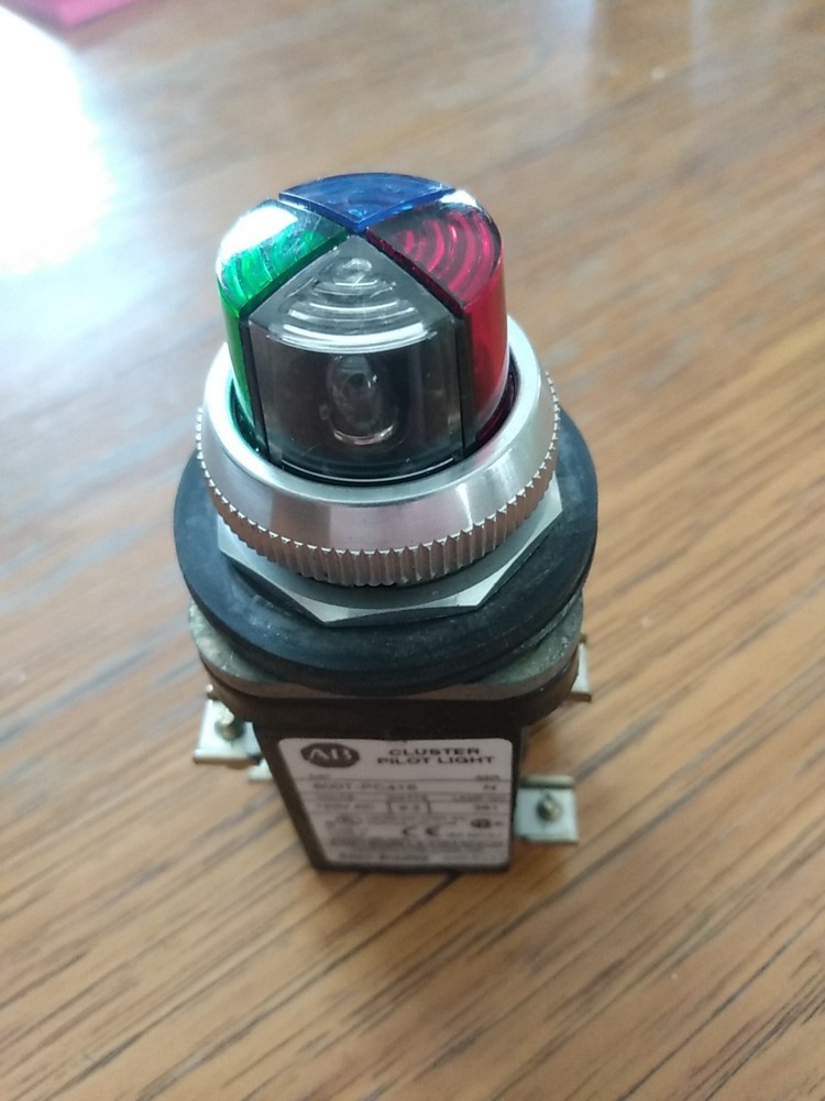 AB Allen Bradley 800T-PC416 Indicator  Lights 4 Function Red Blue Green Clear