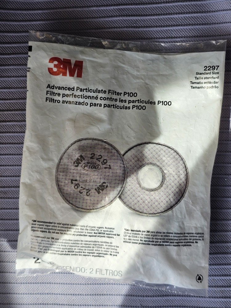 3M 2297 Advanced Particulate Filter - 6 Pack (3) 2pk