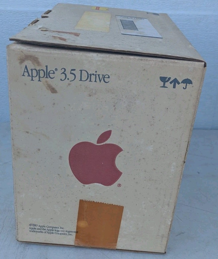 1987 Apple 3.5 Drive With Original Box
