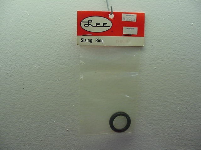 Lee- Sizing Ring- 12 gauge- #80912- New !!