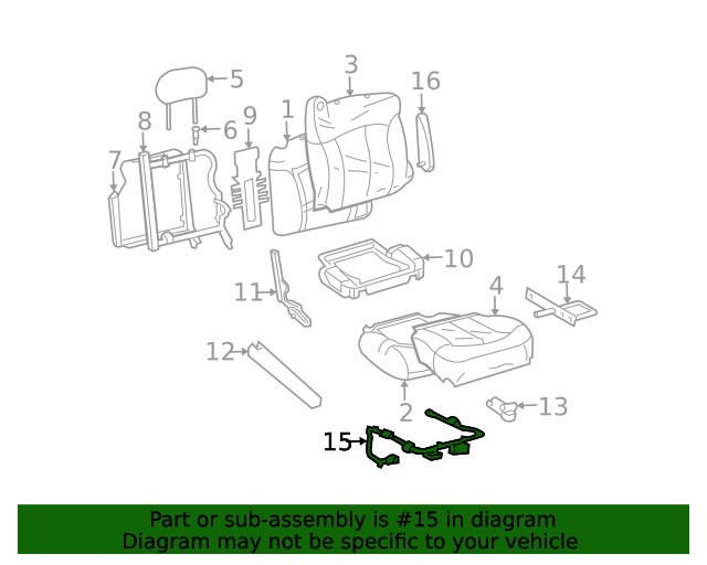 Genuine GM Harness 19126822