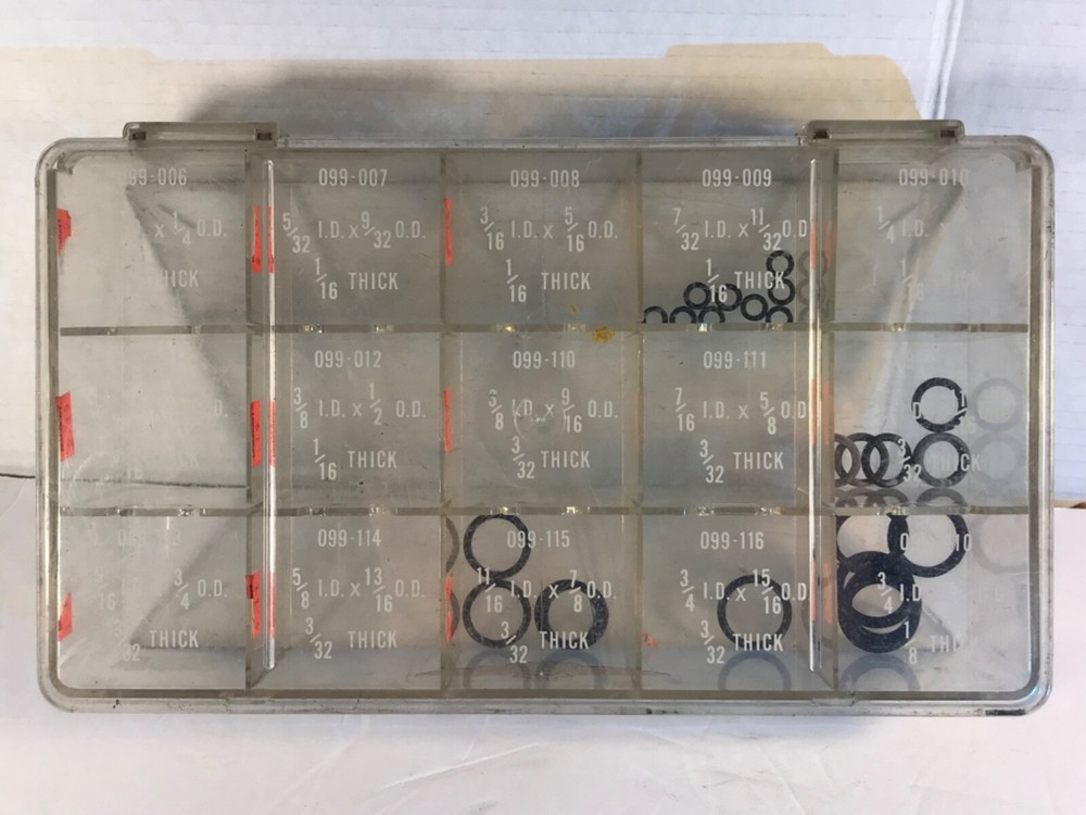 Vintage Dorman Products O-Ring Washers Graphic Container Case Tool Box