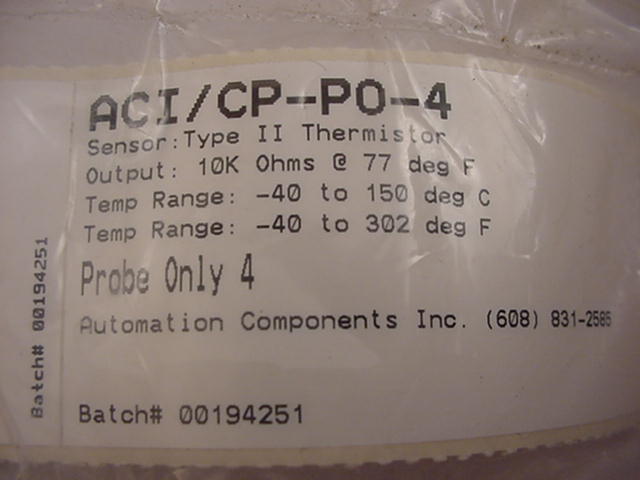 Automation Components ACI / CP-P0-4 6" Sensor Ships on the Same Day