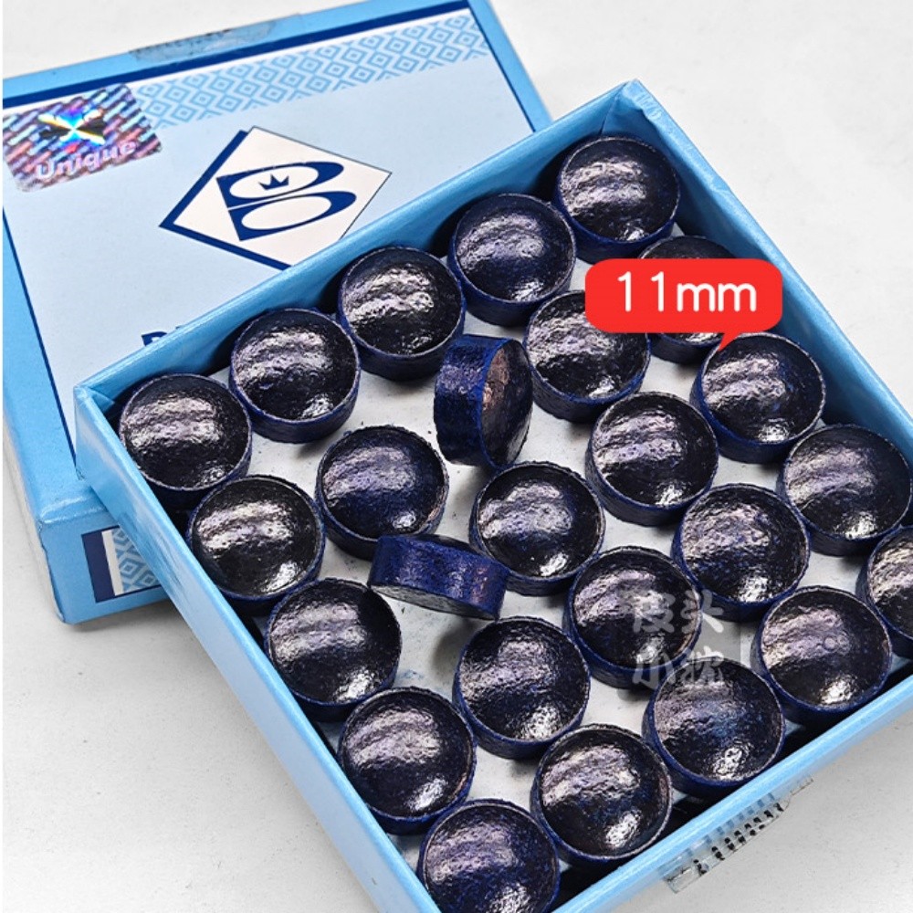 Hand Made Compressed Brunswick Cue Tip 11mm