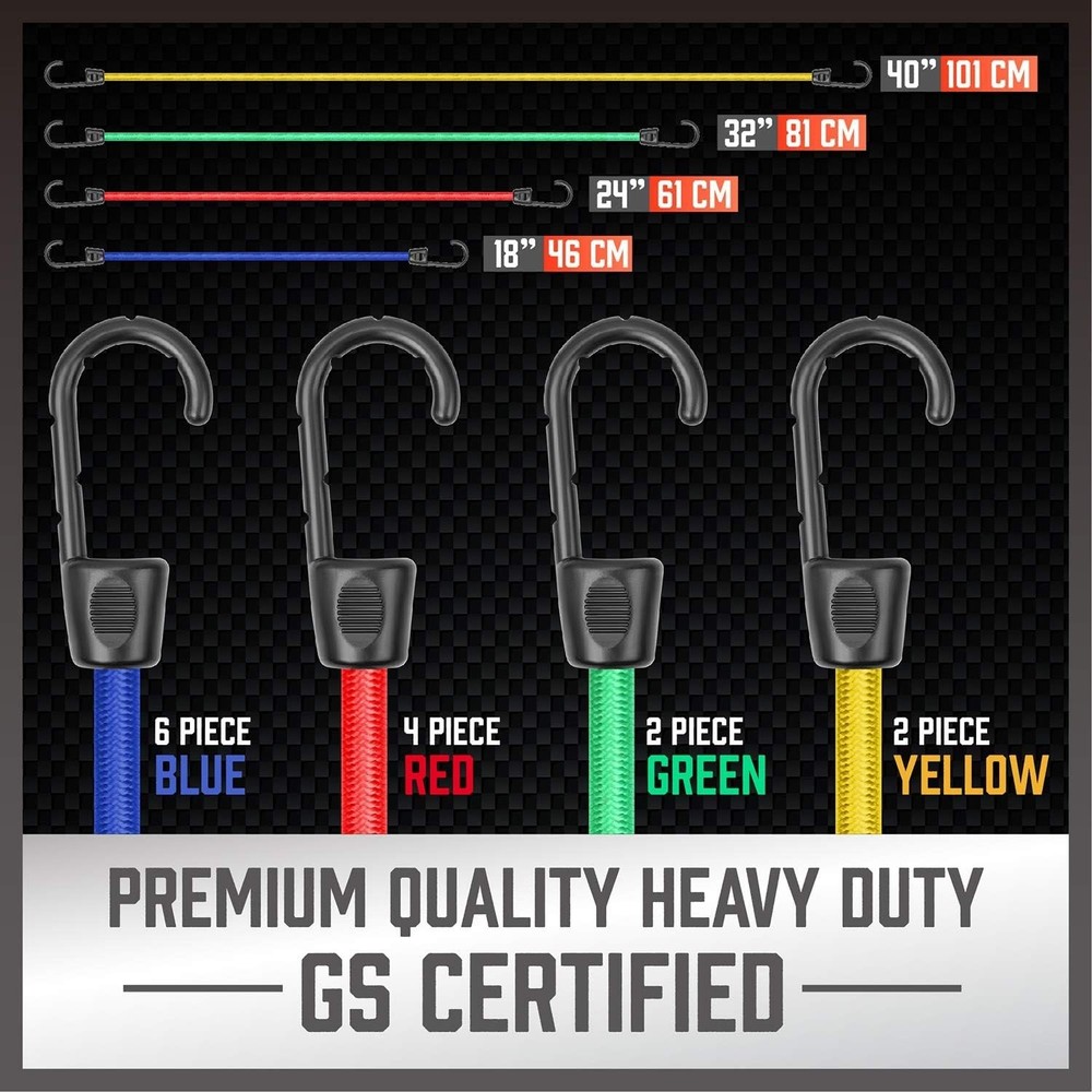 Bungee Cord Assortment Set