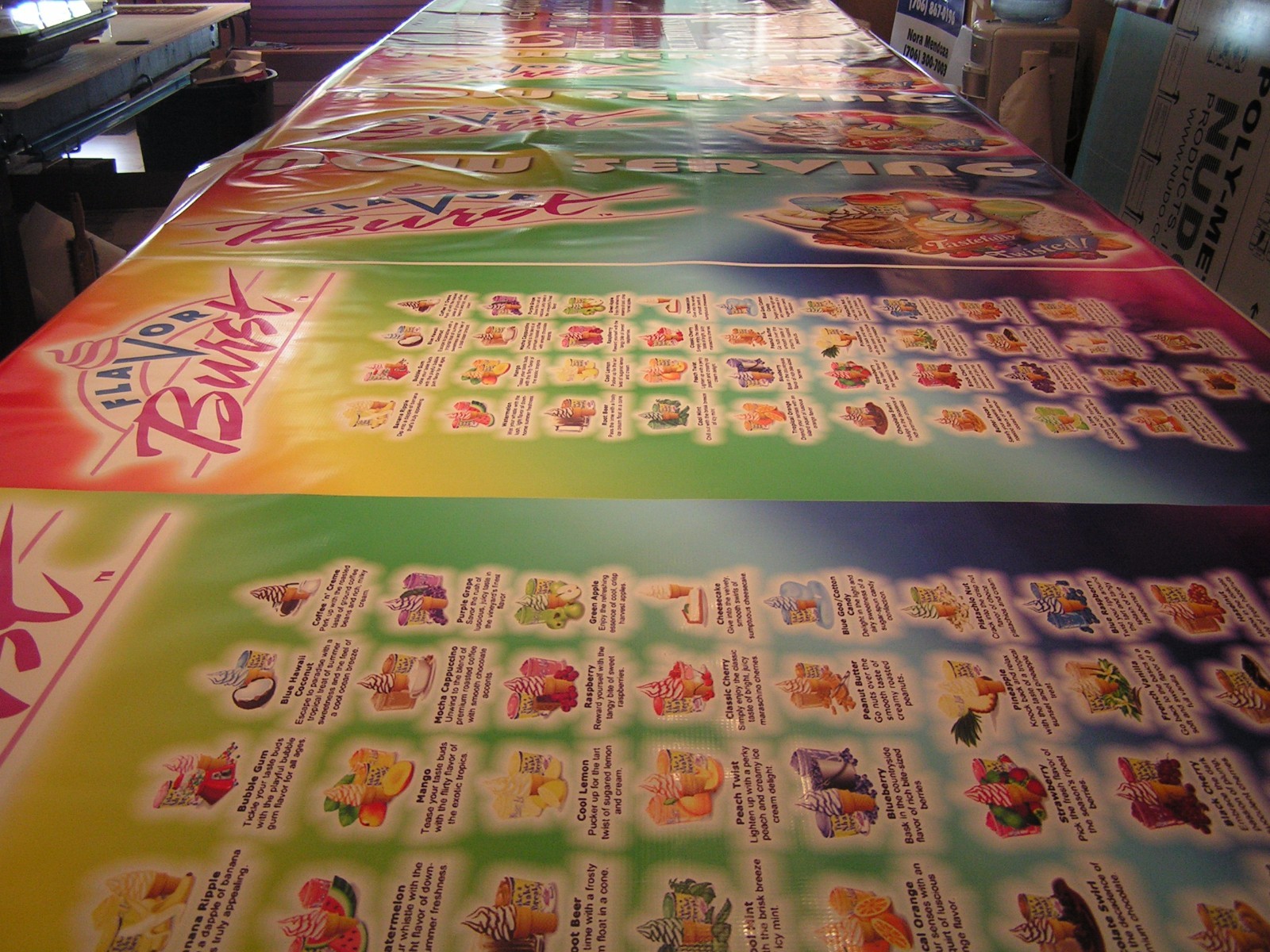 4' x 10' Full Color Custom Banner 13oz Vinyl - Same Day Shipping