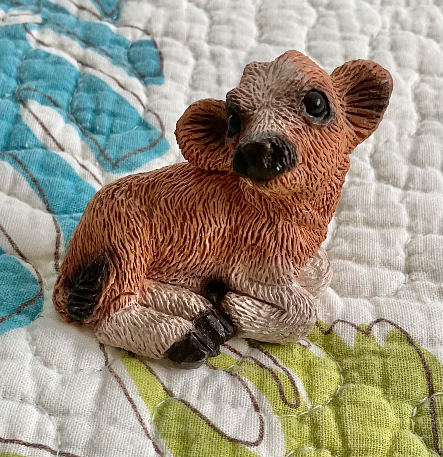 Lot of 9 Random Resin Cow Figurines, 1-3.5"!