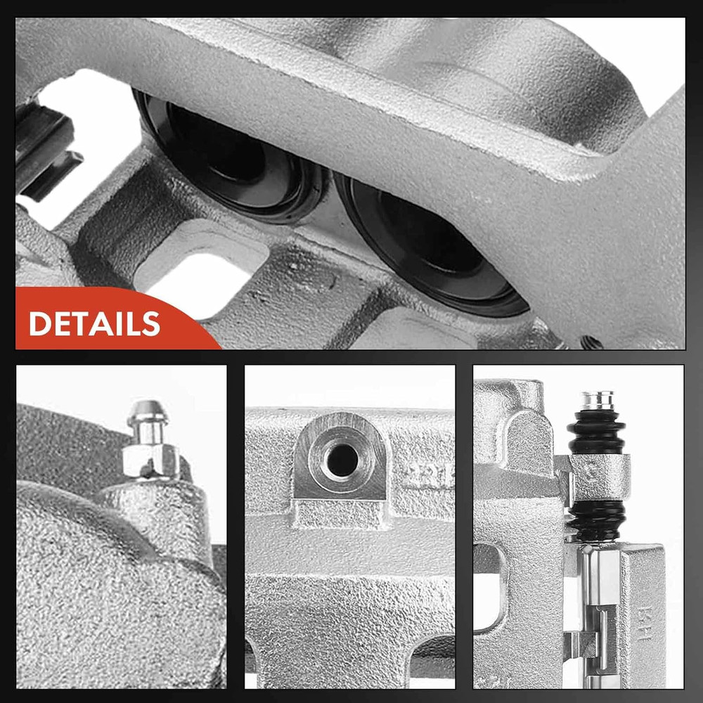 Disc Brake Caliper Assembly with Bracket Compatible with Select Dodge Models - R