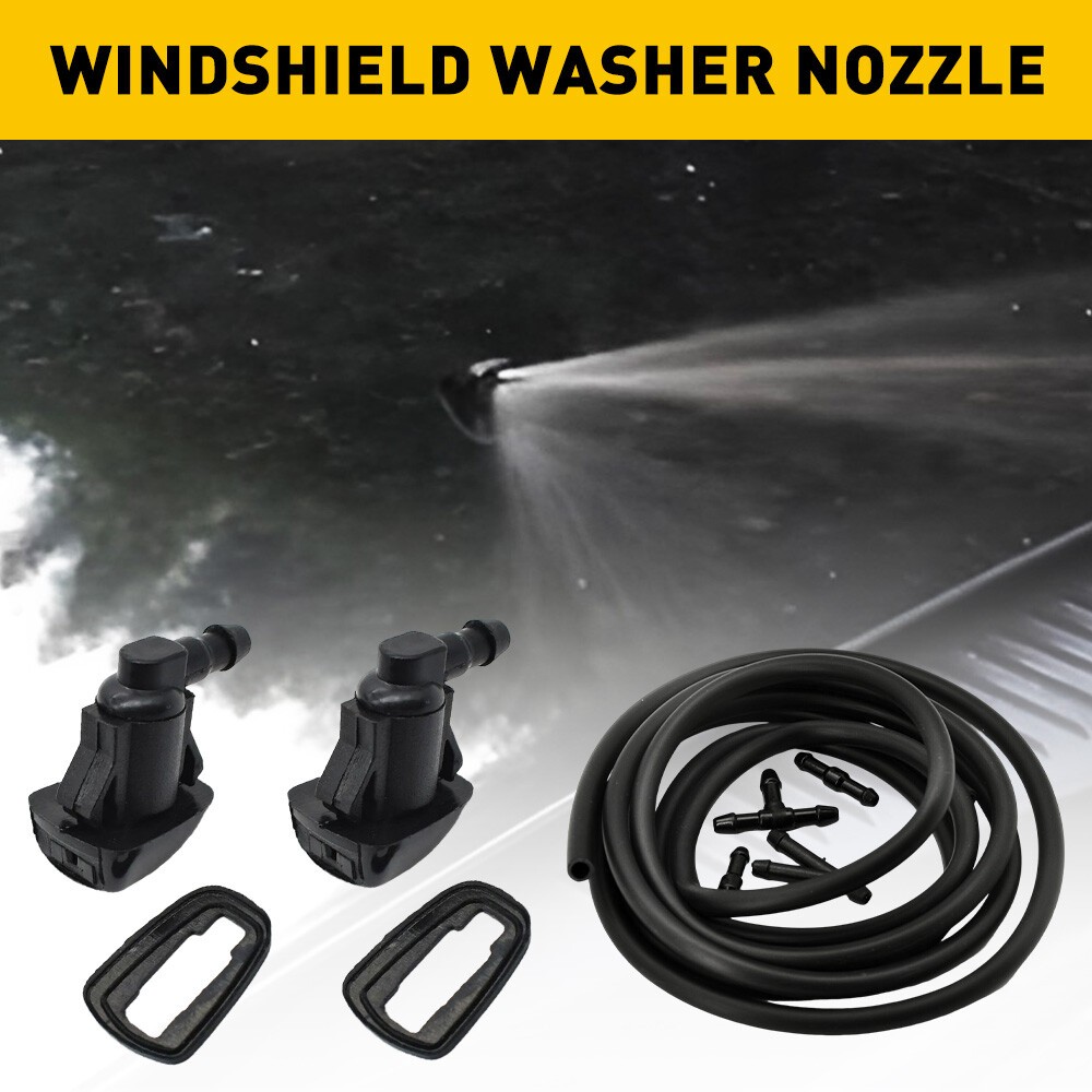 WINDSHIELD WASHER FLUID NOZZLE SPRAY JET SPRAYER FOR 2005-16 JEEP GRAND CHEROKEE