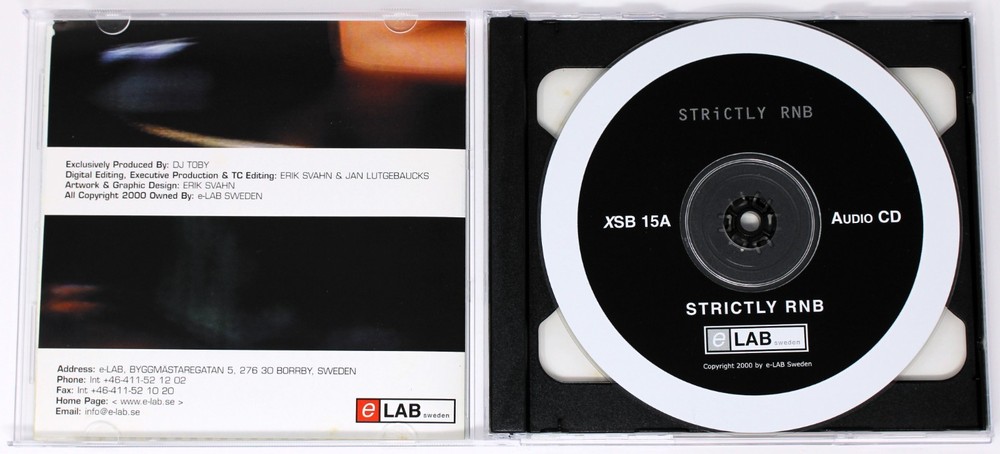 E-Lab Strictly RnB Sample/Sound Library/Sampling Double CD
