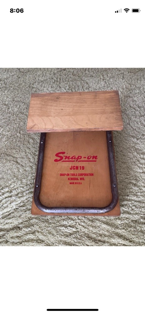 Snap-on Vintage Original Tool Creeper, Rolling Bench
