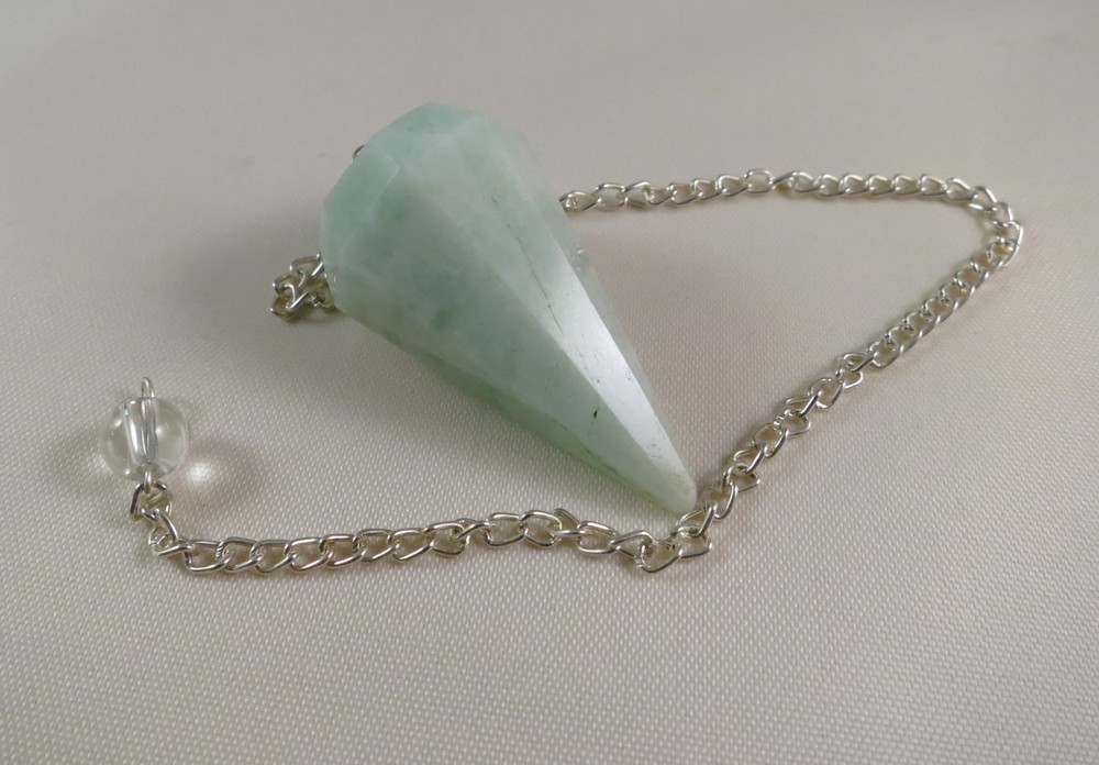 AMAZONITE CRYSTAL PENDULUM