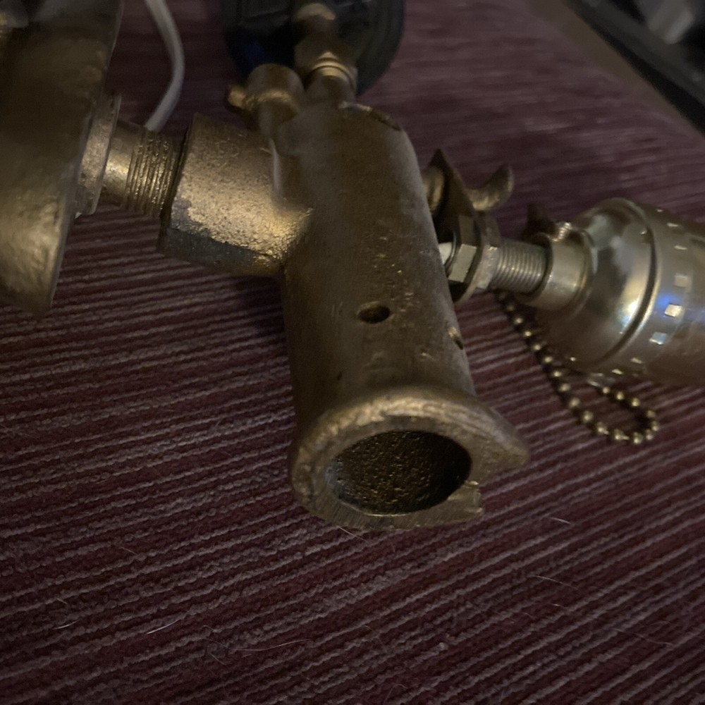 Gas Torch Lamp Antique Torch