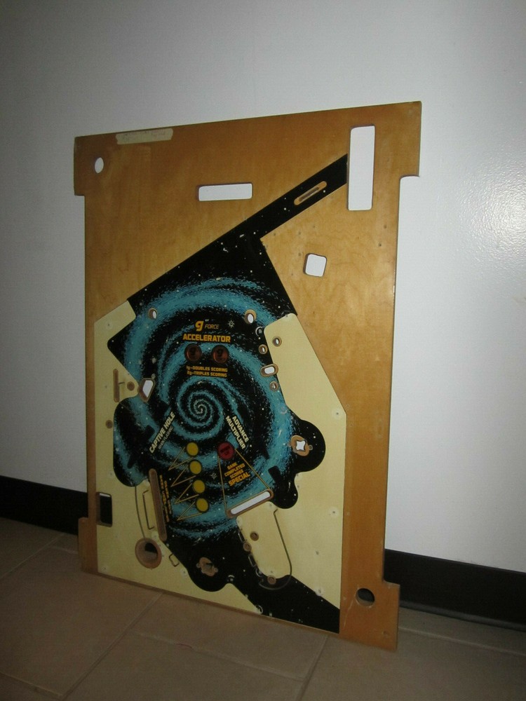 BLACK HOLE Pinball LOWER PLAYFIELD