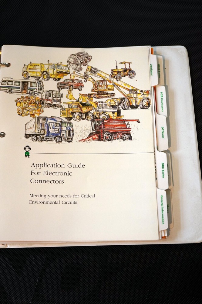 Vintage DEUTSCH IND PROD DIV Application Guide **Nice Find**