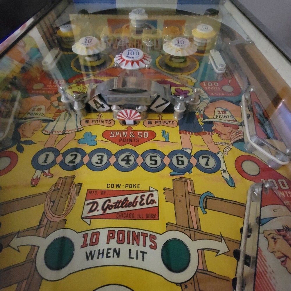 Cowpoke Pinball Machine
