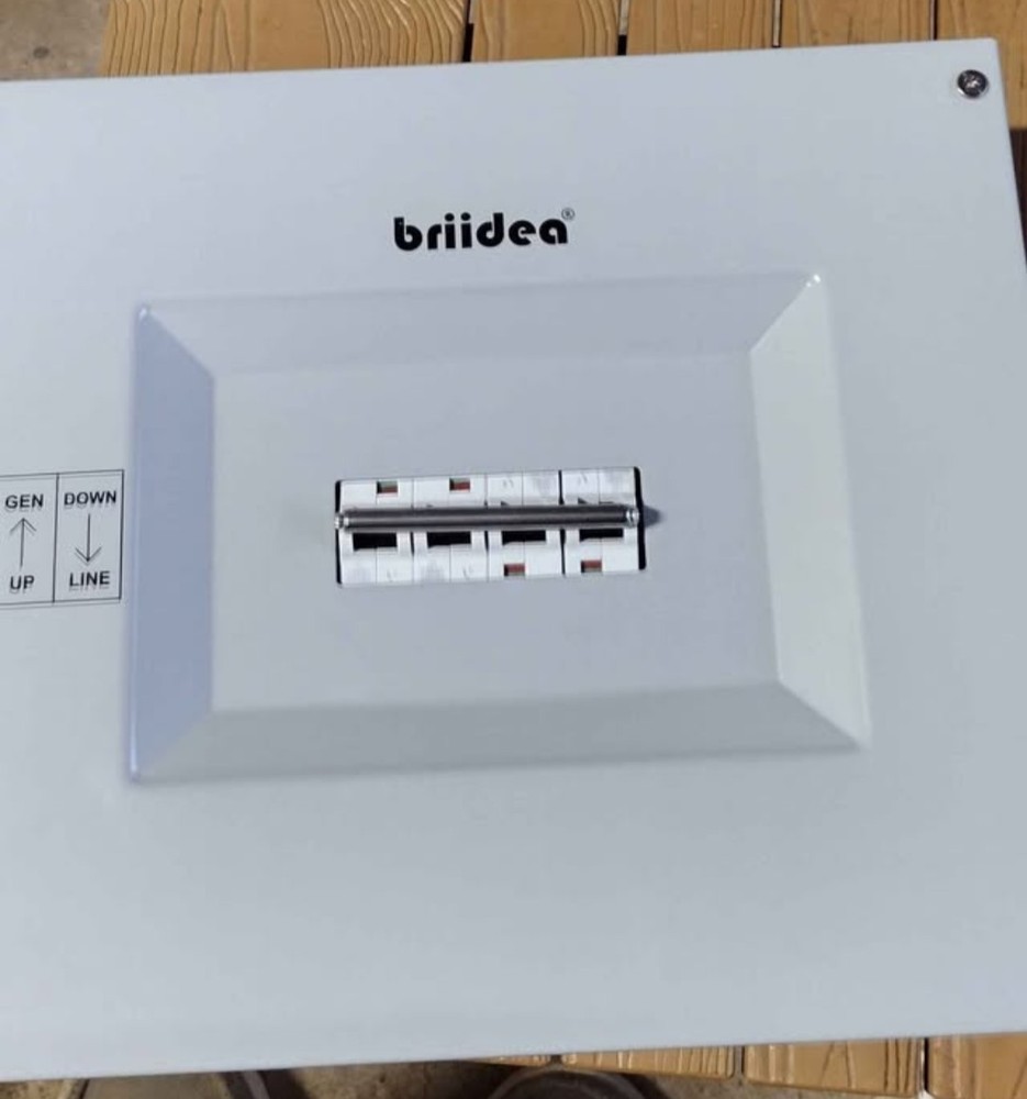 Briidea 60A Manual Transfer Switch for Portable Generators