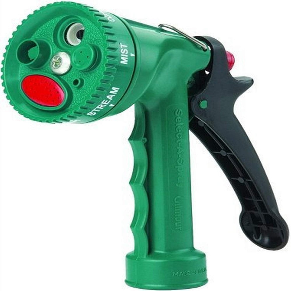 Gilmour Select-A-Spray 7 Pattern Multi-Pattern Plastic Hose Nozzle