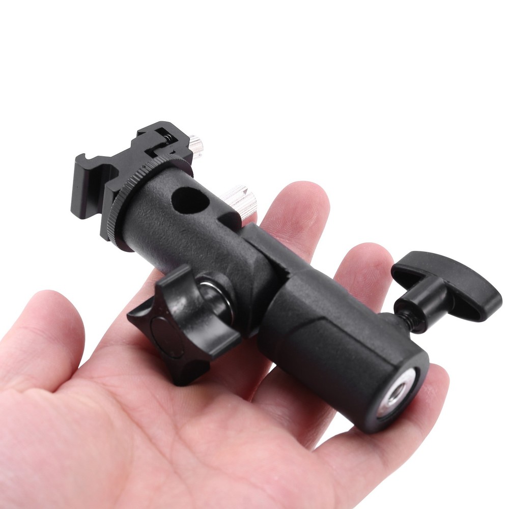Camera Flash Speedlite Mount,Professional Swivel Light Stand Light Bracket3951