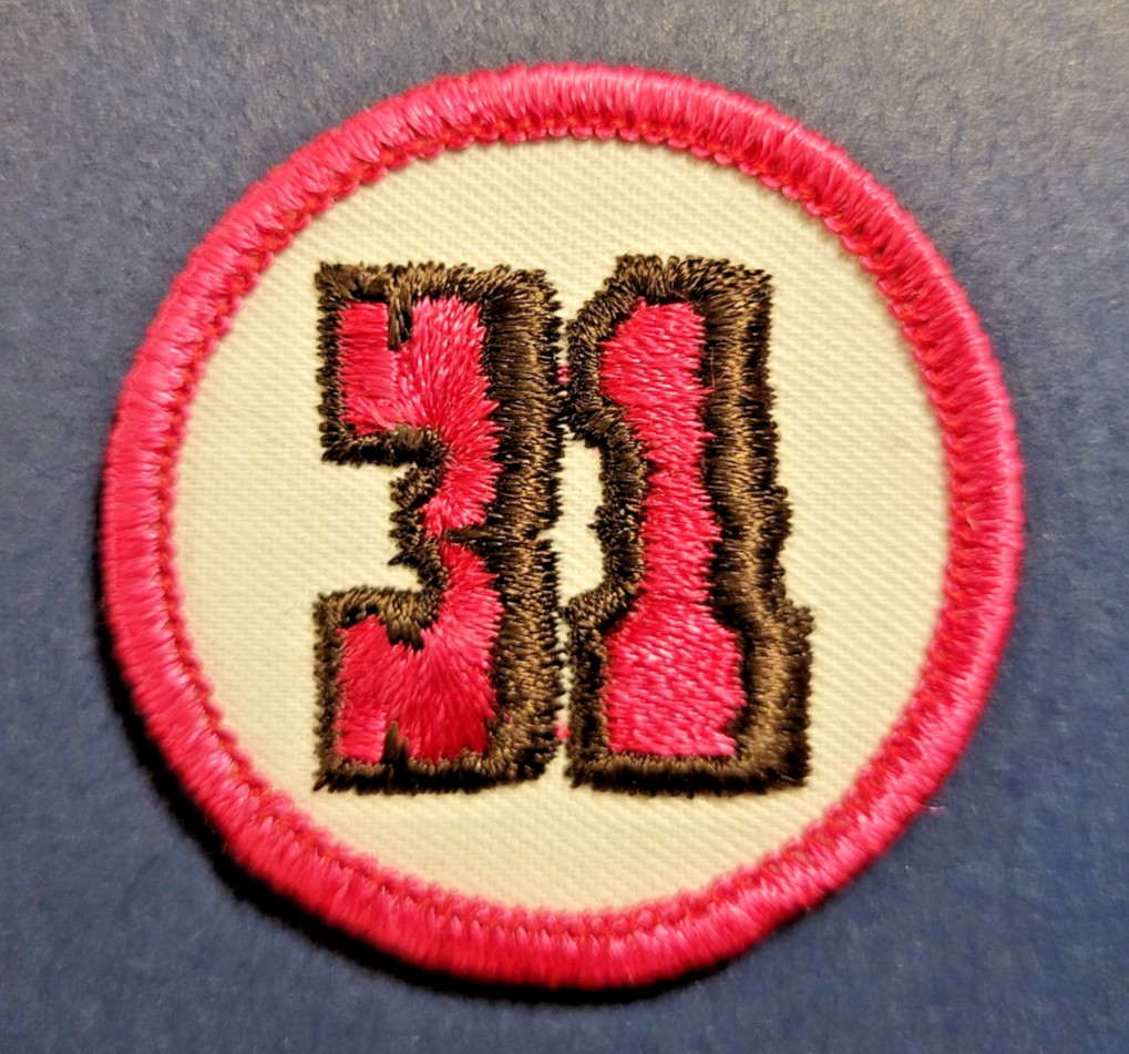 31 Flavors Baskin Robbins embroidered patch