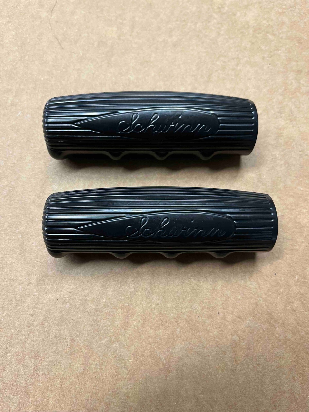 Schwinn Approved Black Phantom Autocycle Panther Starlet Bicycle Handlebar Grips