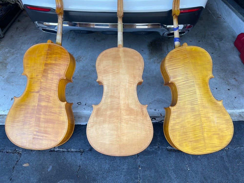 Three Unfinished Cellos