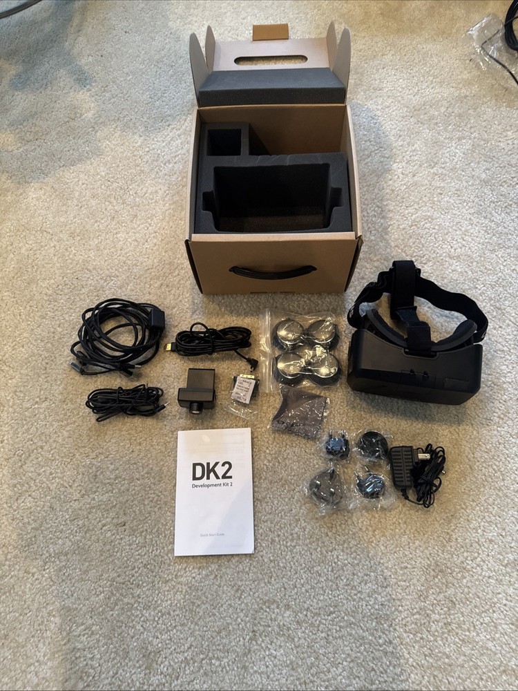 Oculus DK2 Development Kit 2 Virtual Reality Headset In Original Box COMPLETE