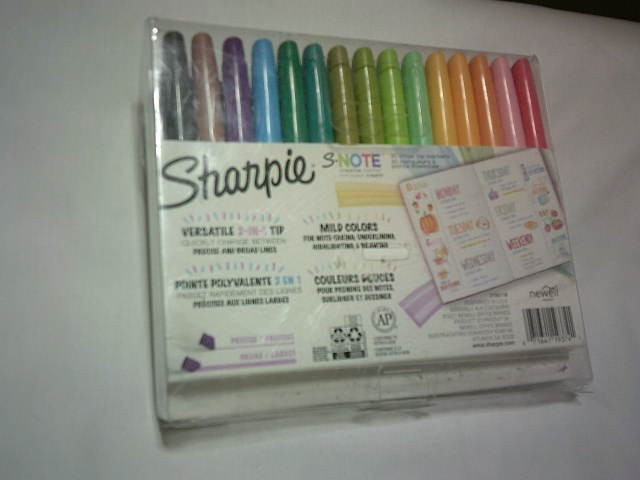 NEW LOT 30 SHARPIE S NOTE CREATIVE CHISEL TIP MARKERS MULTI-COLORS NO BLEED 🔥