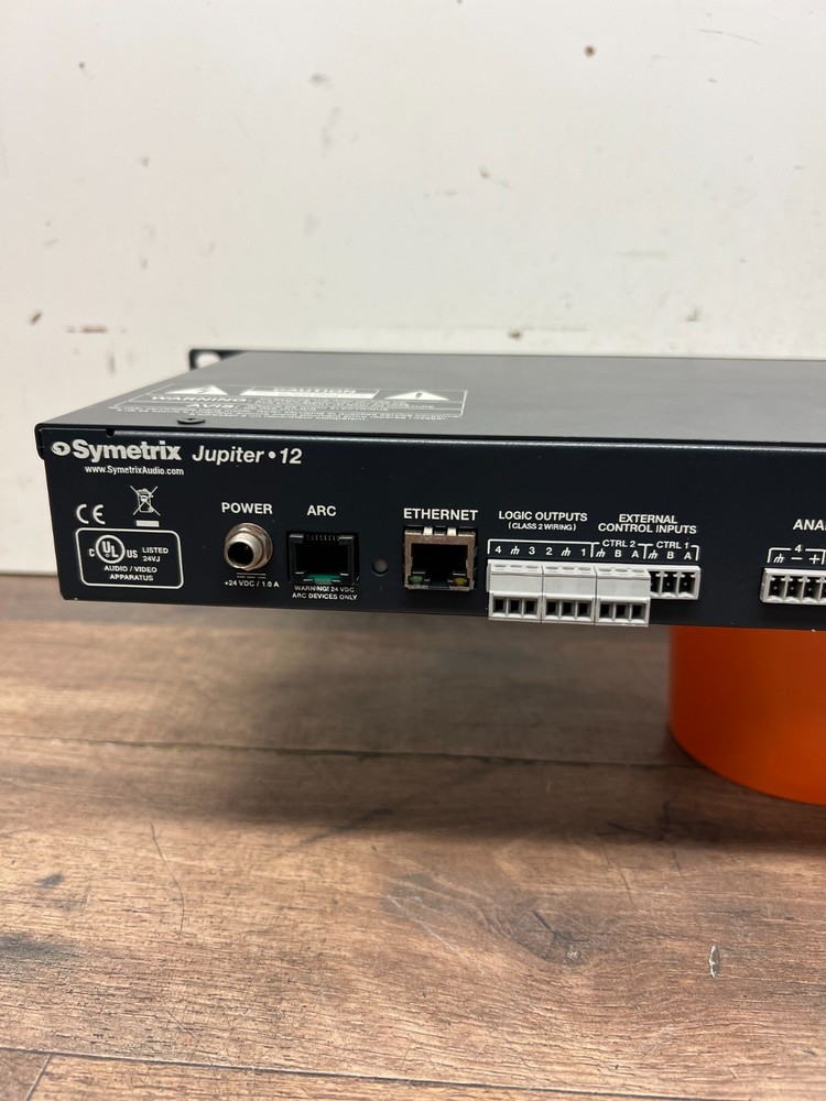 Symetrix Jupiter 12 DSP Audio Processor No Power supply