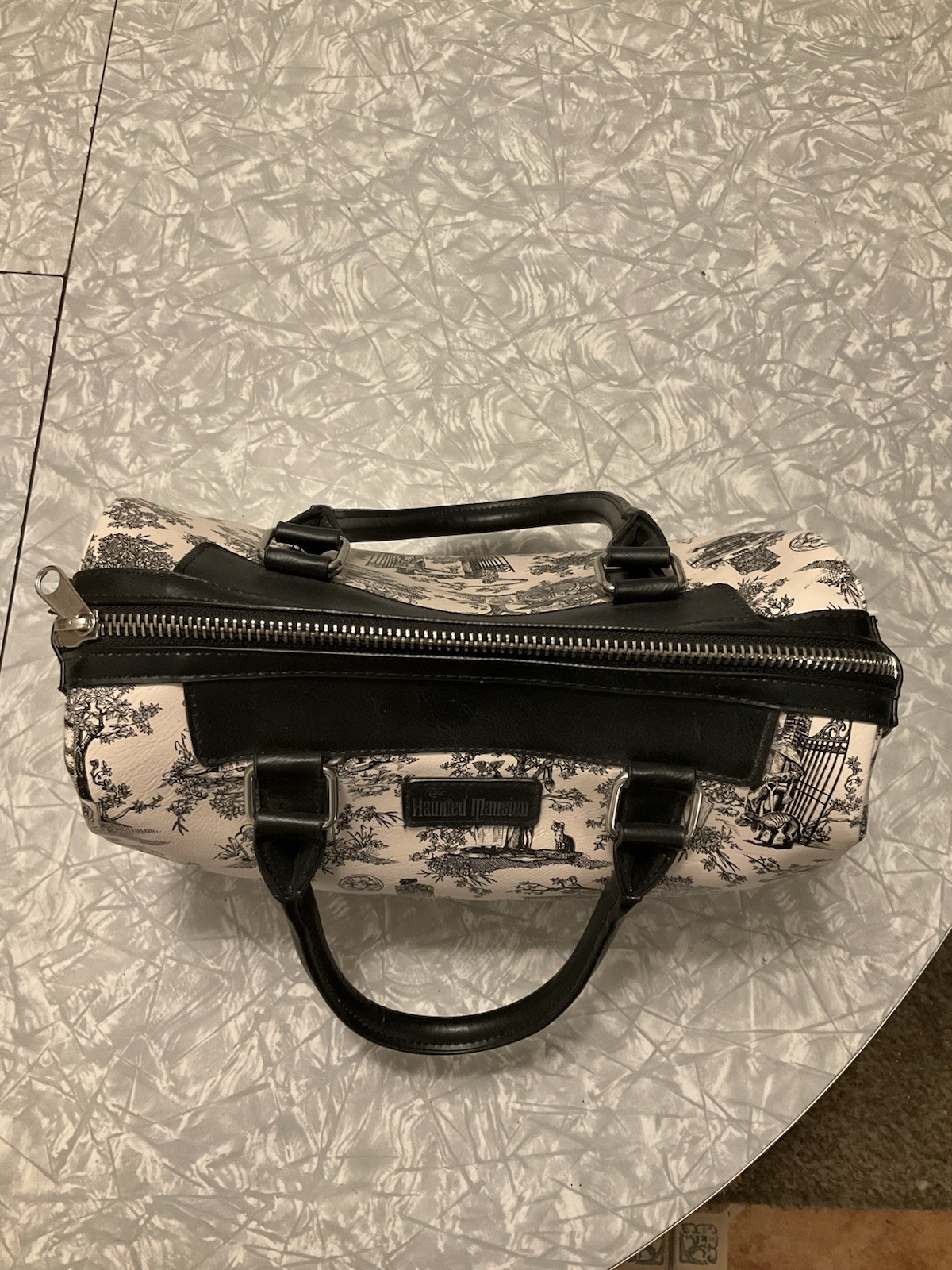 Haunted Mansion Faux Leather Hand Bag Purse Disney Parks Madame Leota Ghost