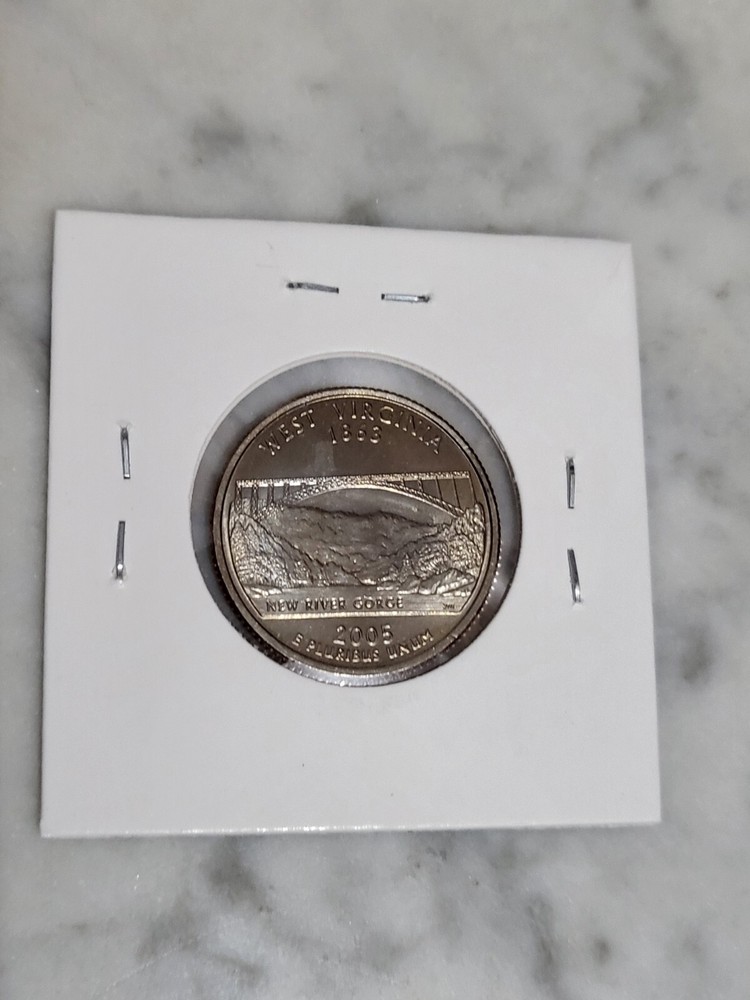2005-P West Virginia State Quarter- Uncirculated