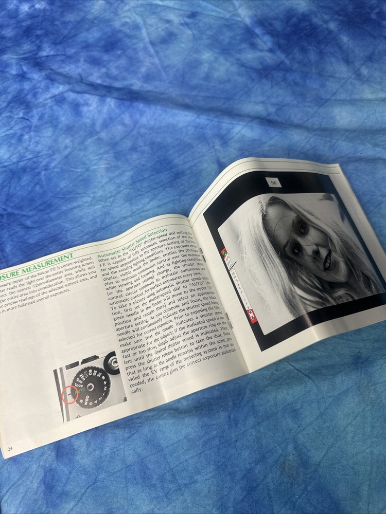 Nikon FE instruction manual (M)