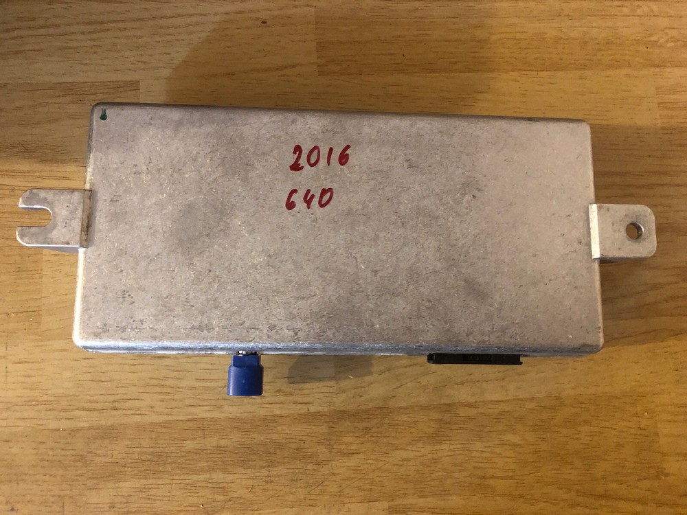 2016 BMW 640 REAR VIEW CAMERA CONTROL MODULE 9393953