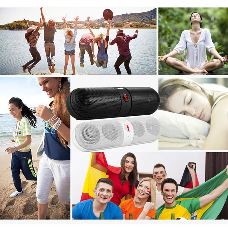 NEW Portable Bluetooth Wireless FM Stereo Speaker For SmartPhone Tablet iPhone