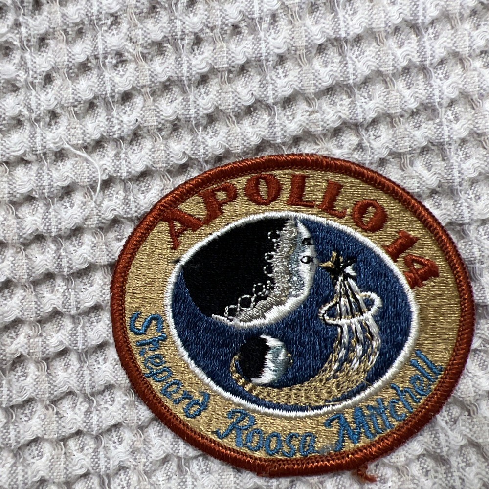 Original Vintage NASA Apollo 14 patch AB Emblem MINT Never Used