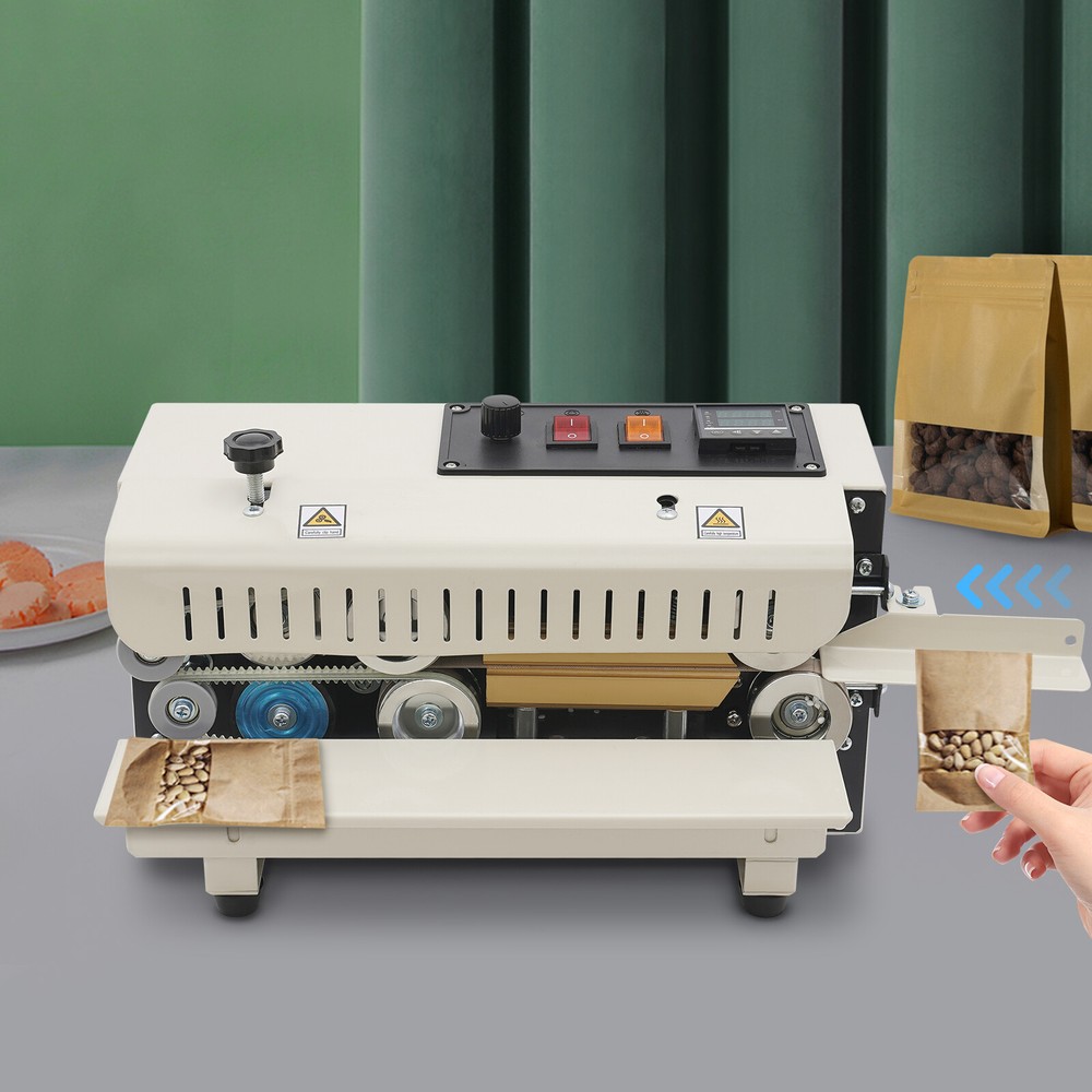 Automatic Continuous Sealing Machine Horizontal Bag Sealer Heat Sealing Machine