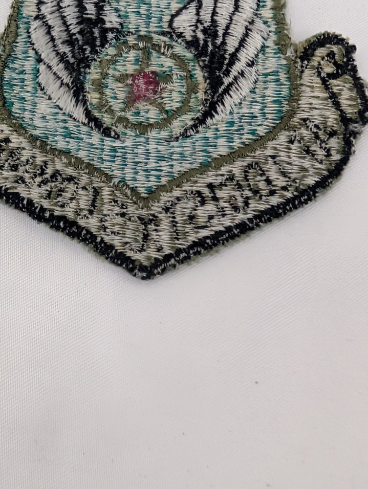 US Air Force USAF AF Material Command Subdued Sew On Patch Utility Uniform