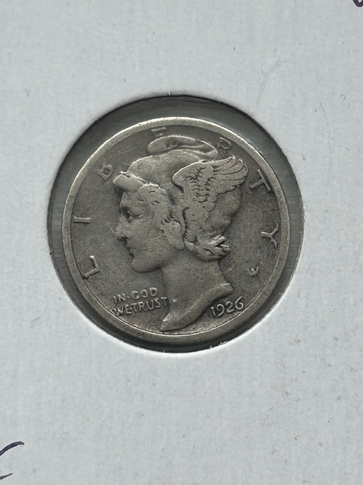 1926 s mercury dime xf