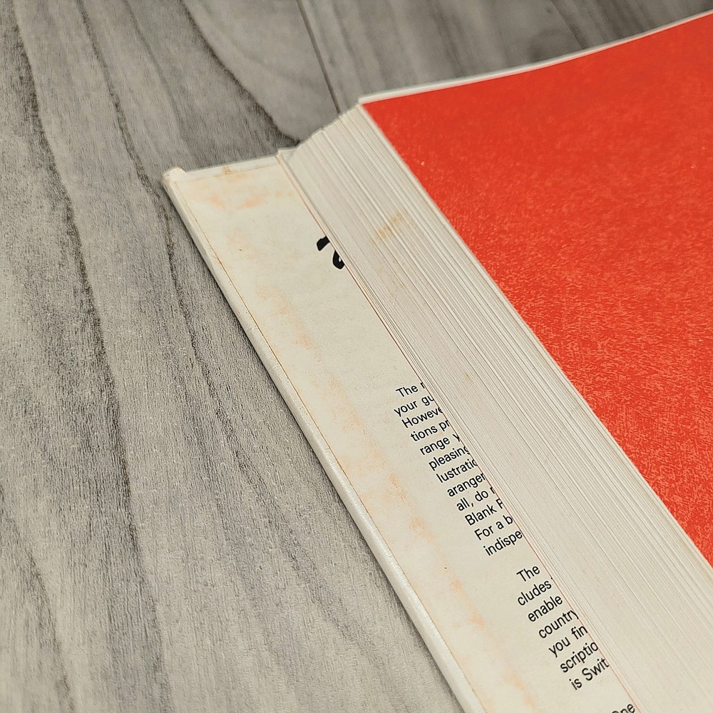 H. E. Harris Traveler World-Wide Stamp Album Binder 1983 Unused