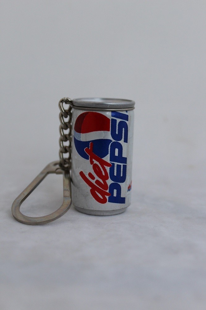 Diet Pepsi Miniature Can Key Chain
