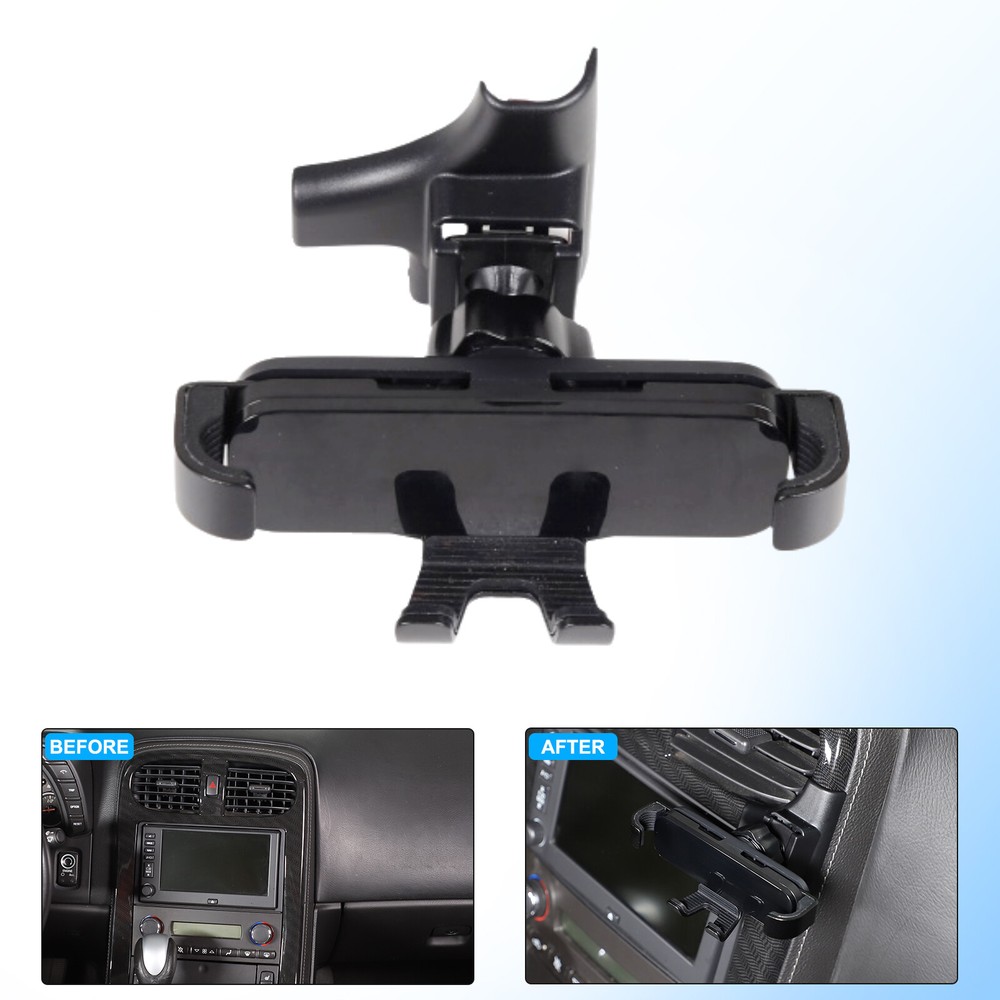 ABS Center Console Mobile Phone Holder Bracket Mount For Corvette C6 2005-2013