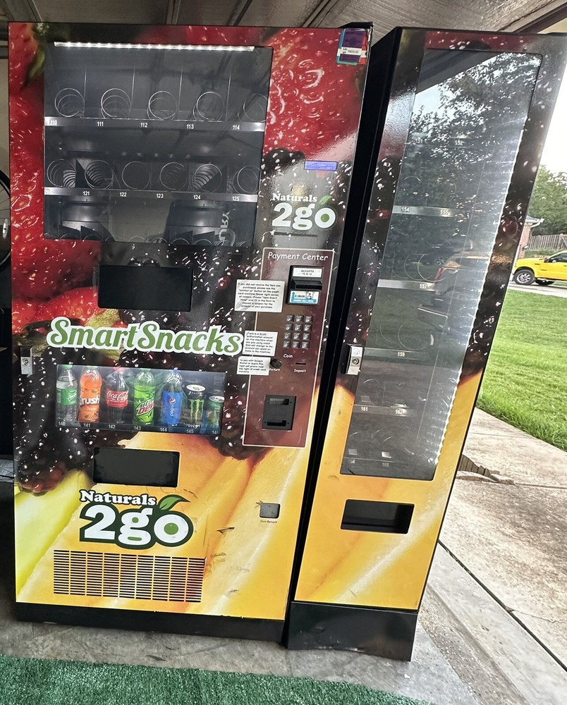 vending machine - used. Model# N2G4000 With Side cart