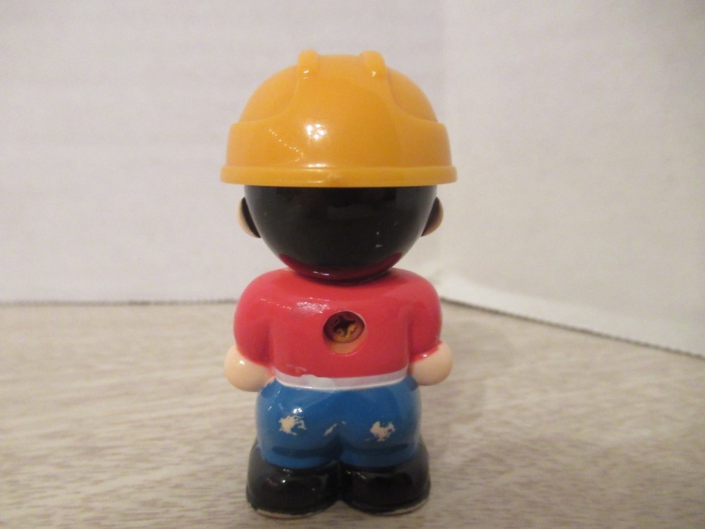 Construction Worker Toy Figure (Plastic)