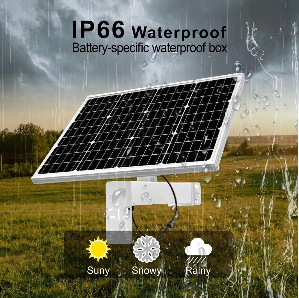 Solar Panel Charger System 40A Controller 12V 2.5A Output Kit