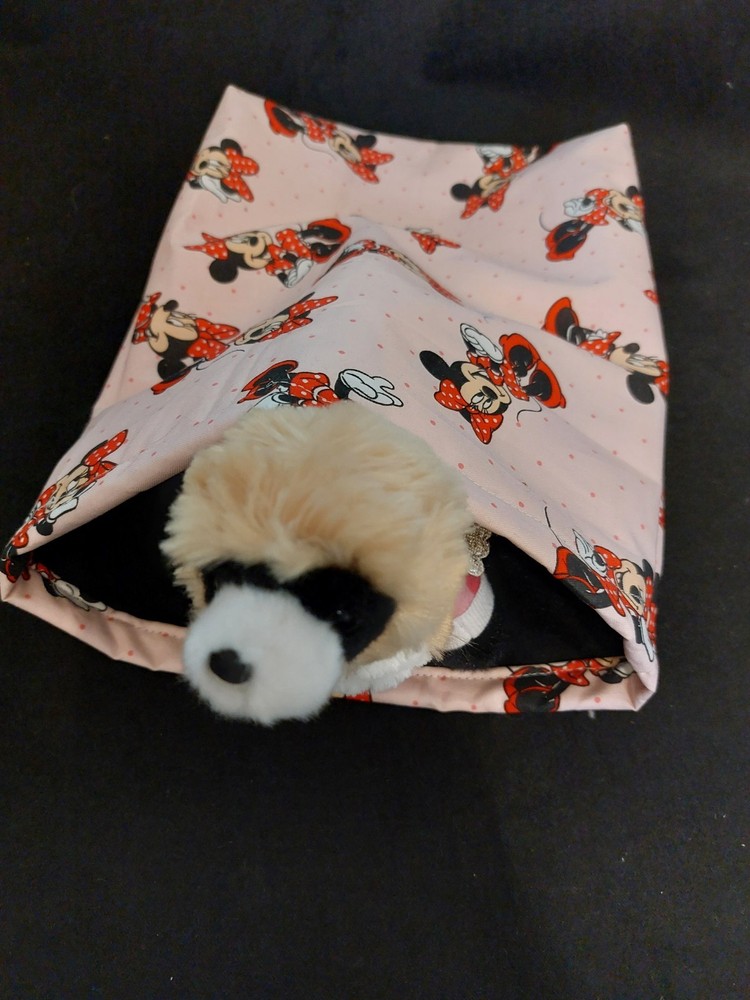 Ferret Crinkle Sack - Minnie Mouse Pattern 10"x12"